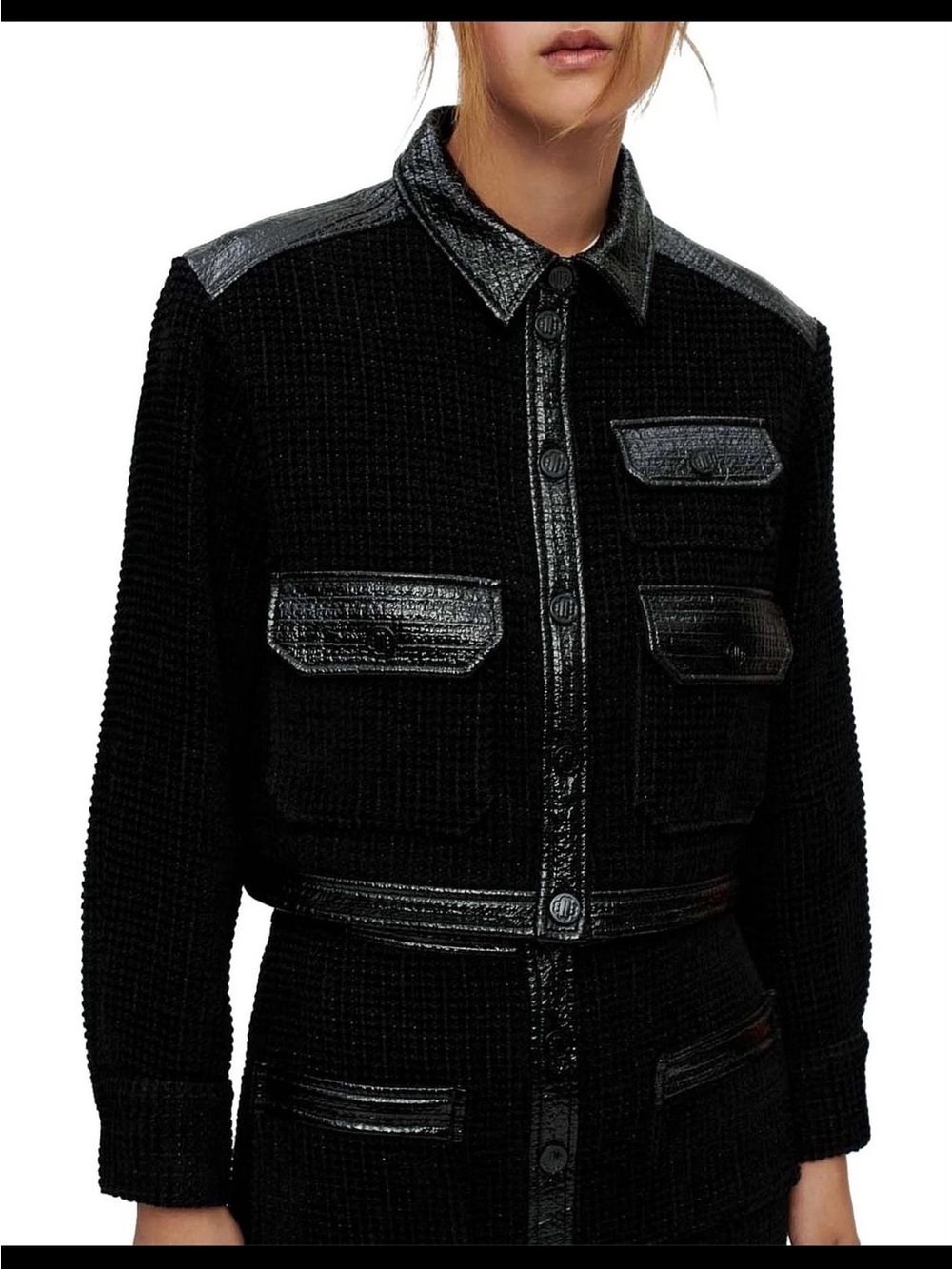 Maje tweed jacket